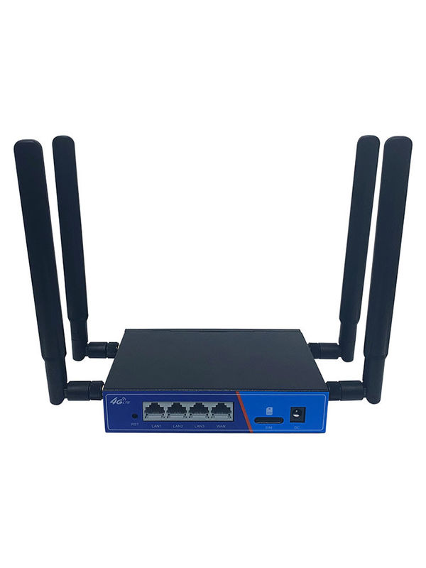 4 External Antennas Industrial 4g Routers Chip MT7628 Openwrt System With SIM Slot